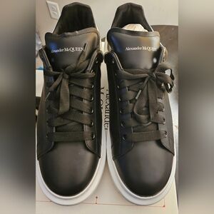 Alexander McQueen Black and White Men's Sneakers Only Worn A Few Times